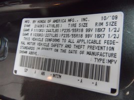 2010 ACURA RDX TECHNOLOGY BLACK 2.3 TURBO AT 2WD A20270